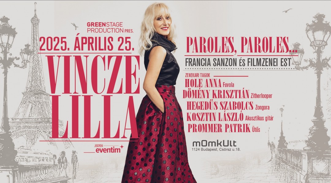 The Paroles, paroles... concert is an intimate, soulful journey